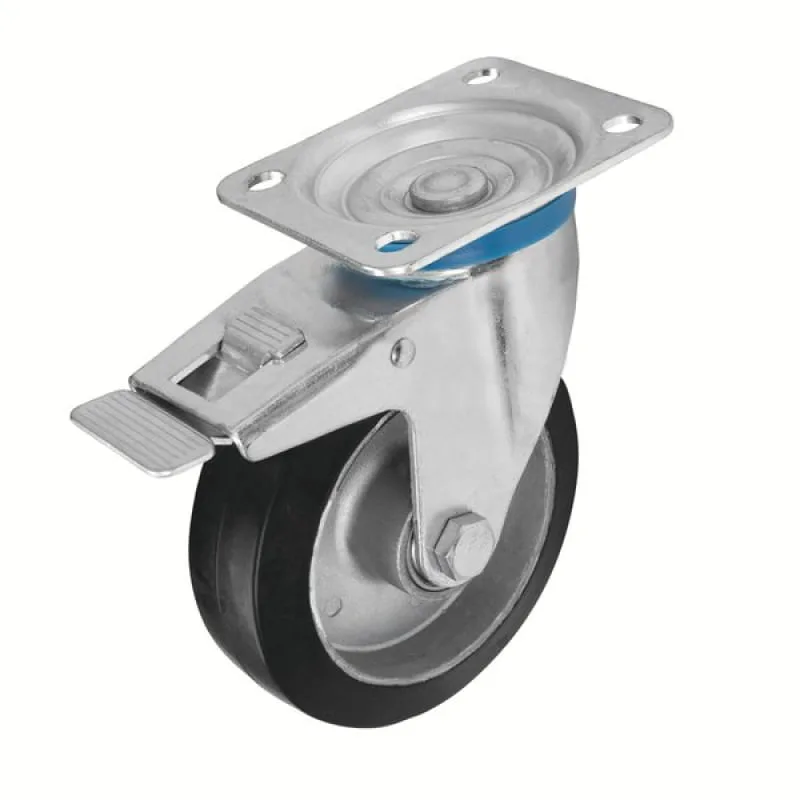 Rodízio Articulado para Carros Advantage - 125 mm Tramontina PRO Tramontina - Tramontina - Utilidades Domesticas