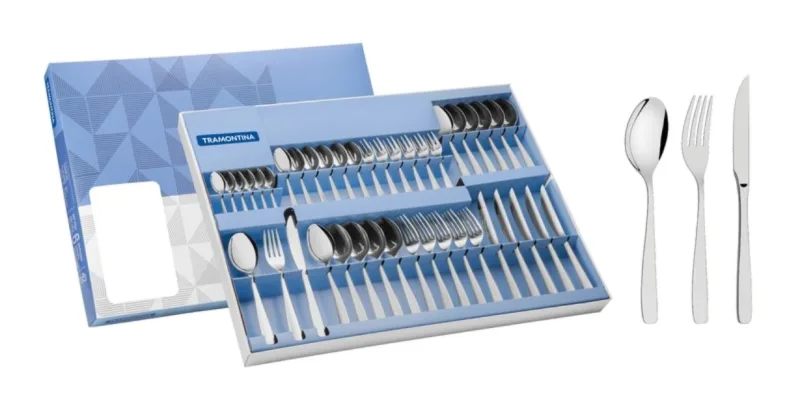 FAQUEIRO ACO INOX 42 PC TRAMONTINA - Não Informado - Utilidades Domesticas