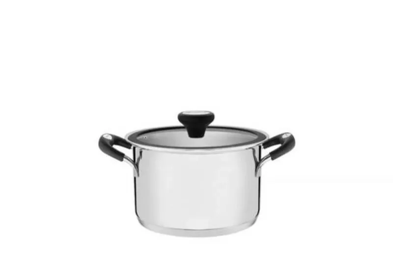Caçarola Funda Tramontina Solar Silicone 16cm em Aço Inox - Tramontina - Utilidades Domesticas