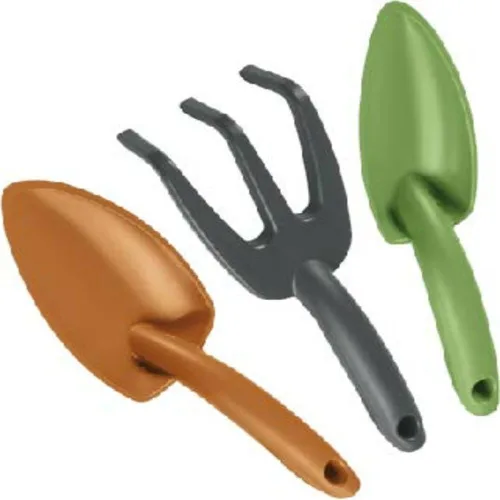 CONJUNTO PARA JARDINAGEM EM PLÁSTICO COM 3 PEÇAS - Tramontina