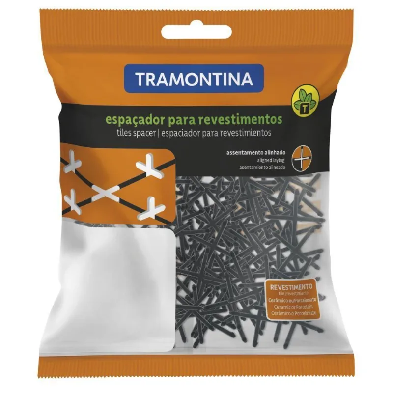 Espaçador Cruzeta Plástico Tramontina 2 Mm (saco Com 100 Un.) - TRAMONTINA