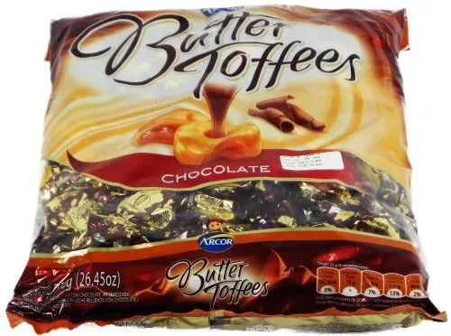 Caramelo Butter Toffees Arcor Chocolate - ARCOR - Mercearia