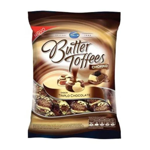 Bala Butter Toffees Triplo Choc 600g - BUTTER TOFFEES