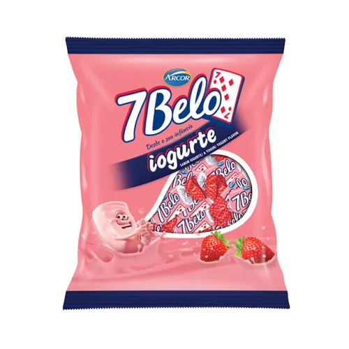 Bala Arcor 500g 7 Belo Iogurt - ARCOR - Mercearia