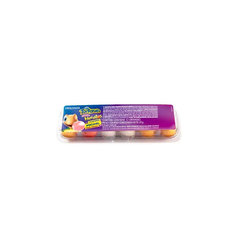 Goma Mascar Arcor Tortuguita Huevitos 25g