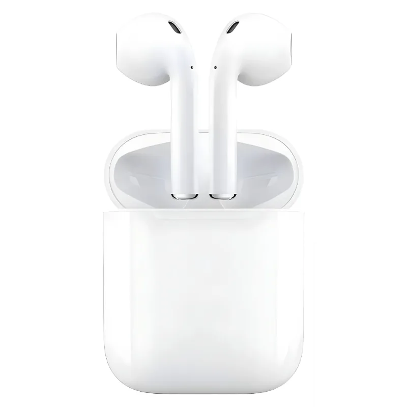 Fone ouvido Bluetooth i12 TWS Touch Recarregável Cor Branco