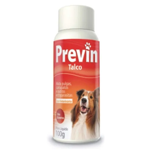 Talco Previn Uso Veterinário - PREVIN