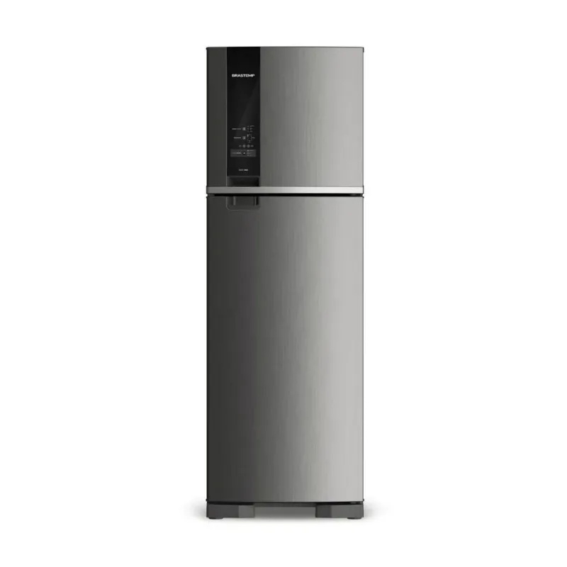 Geladeira Brastemp 400L Frost Free com Painel Touch BRM54HKANA Inox - 127V
