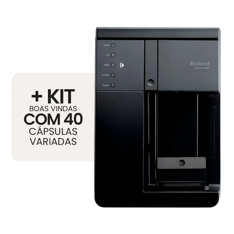 Máquina B.blend En.joy Preta + Welcome Kit 220V