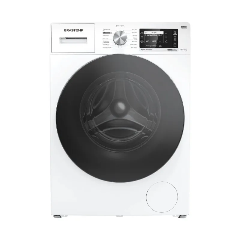 Lava e Seca Brastemp 10Kg/6Kg Branca com Smart Sensor e Triplo Vapor - BNC10AB 220V