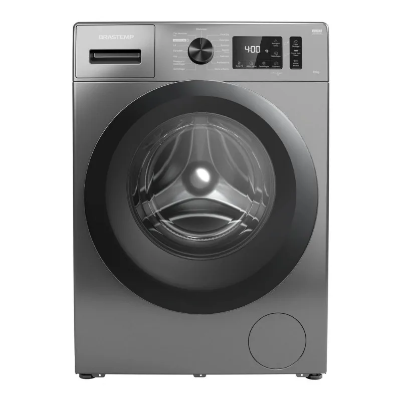 Lavadora Brastemp 10Kg Titanium com Smart Sensor, Tira Manchas Pro e Motor Inverter - BNF10AS 220V
