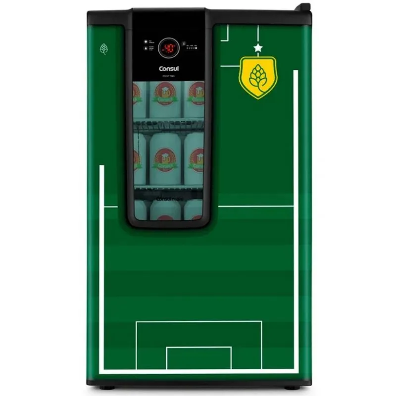 Cervejeira Mais Frost Free 82l CZD12 Edição Copa do Mundo Verde 127v Consul