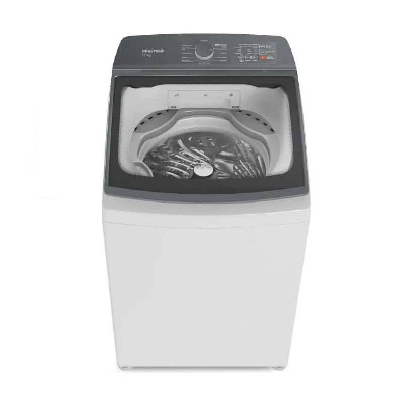 Máquina de Lavar Brastemp 17Kg Branca com Ciclo Tira Manchas Advanced e Ciclo Antibolinha - BWK17AB 110V