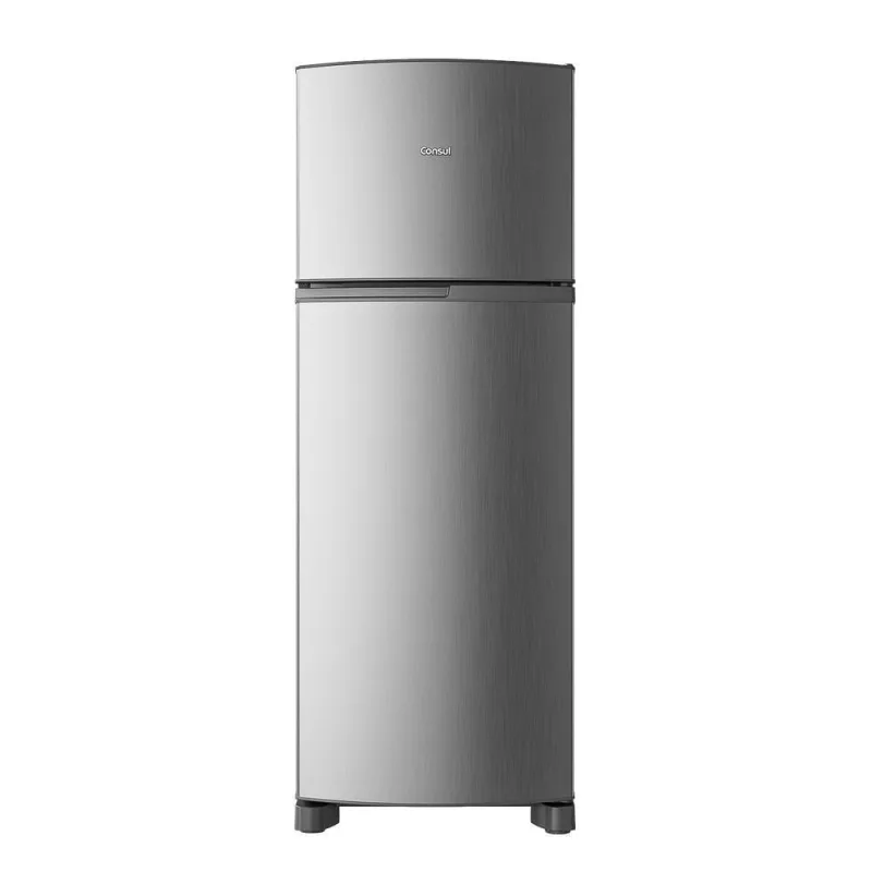 Geladeira Consul Duplex Frost Free 333L Inox CRM40MK Convencional 220V - Não Informado - Eletrodomésticos