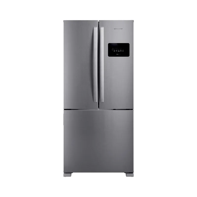 Geladeira French Door 3 Portas Cor Inox Design e Tecnologia Premium Brastemp - BRO85MK - Brastemp - Eletrodomésticos