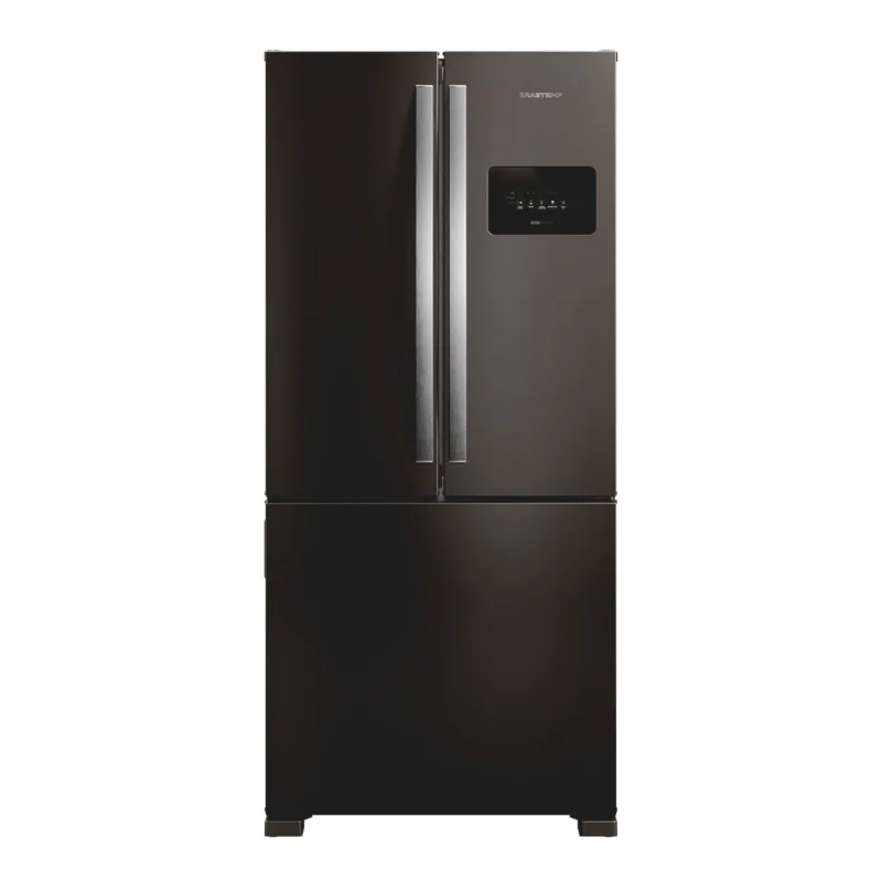 Geladeira Frost Free French Door 3 Portas cor Black Inox Brastemp - BRO85ME - Brastemp - Eletrodomésticos