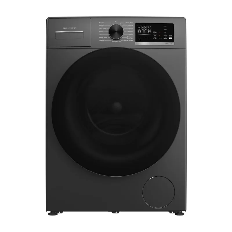 Lavadora Brastemp 14Kg Titanium com Lavagem Inteligente B= Smart e Ciclo 100 Manchas - BNF14AS 110V