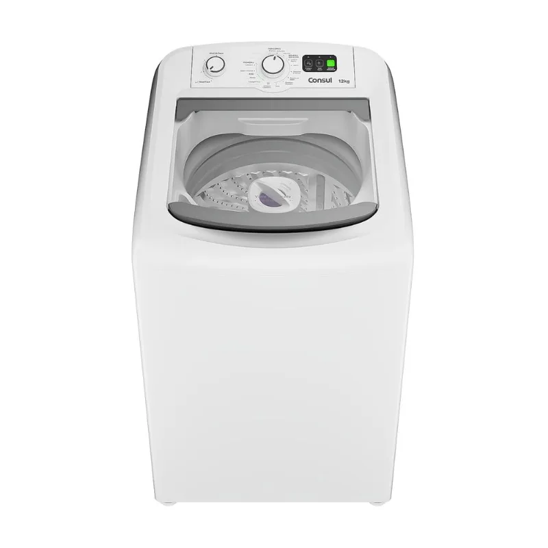Máquina de Lavar Branca Consul 12kg com Dosagem Econômica e Ciclo Edredom - CWM12AB 220V