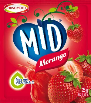Suco Mid Morango - AJINOMOTO - Bebidas