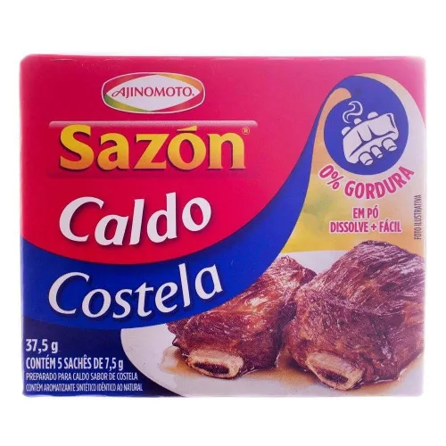 Caldo Sazon Costela R - AJINOMOTO - Mercearia
