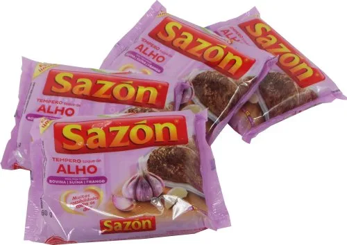 Tempero Sazon Toque Alho - AJINOMOTO - Mercearia