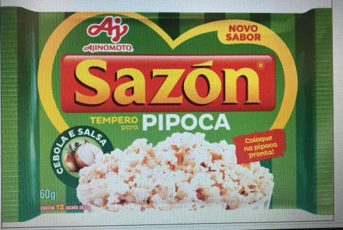 Temp.sazon 60g Pipoca Cebola/salsa - Mercearia