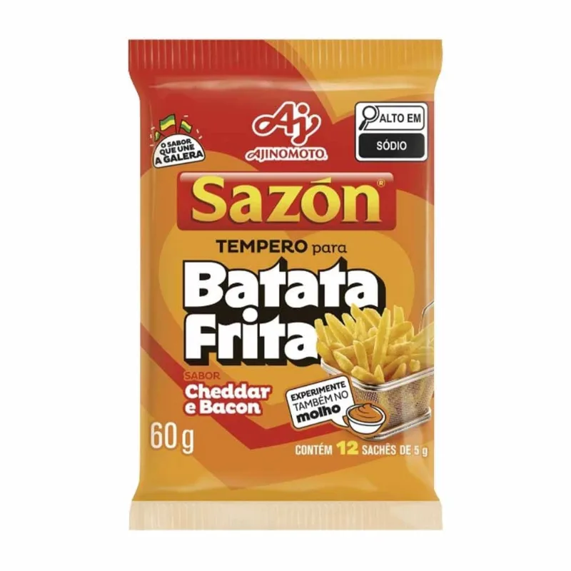 Tempero pronto Sazon Chedar e Bacon 60g