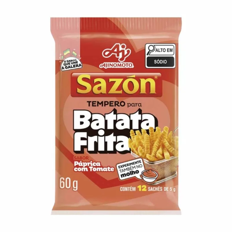 Tempero pronto Sazon Paprica com Tomate 60g