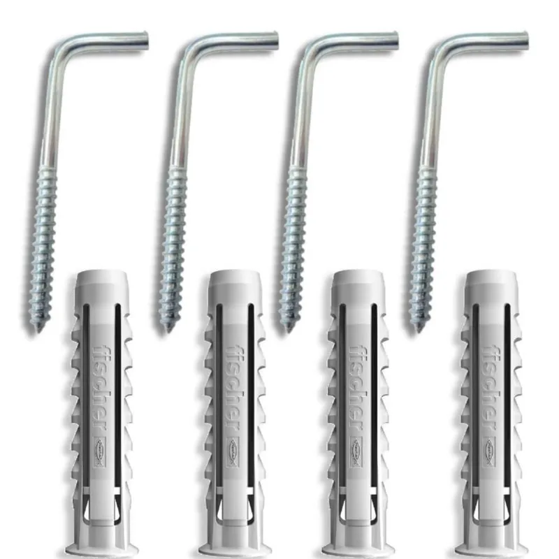 Cartela Com Buchas De Nylon Sx 8x40mm E Escápula Com 4 Peças - 600215 - Fischer