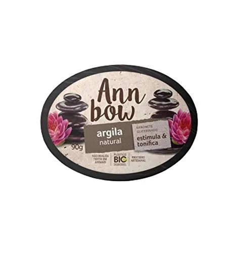 Sab Bar Ann Bow Argila 90g - ANN BOW - Higiene E Beleza