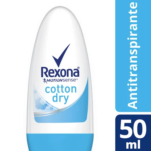 Desodorante Rexona Roll On Cotton Feminino - REXONA - Higiene E Beleza