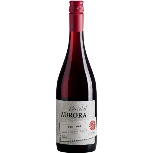 Vinho Brasileiro Tinto Aurora Varietal Pinot Noir Serra Gaúcha Garrafa 750ml - AURORA - Bebidas