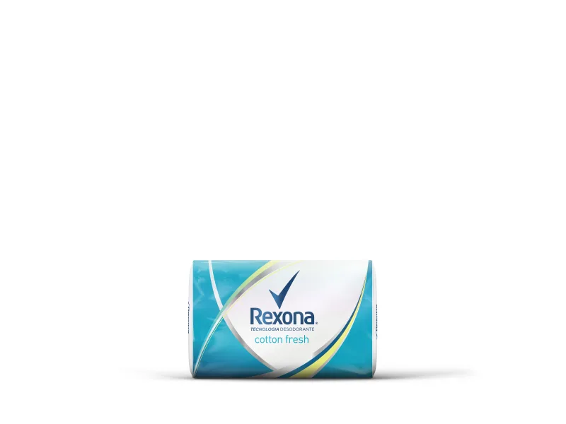 Sabonete Em Barra Cotton Fresh Rexona Cartucho 84g - REXONA - Higiene E Beleza