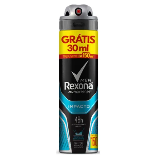 Desod Aero Rexona 150m Impact 20 Desc - REXONA