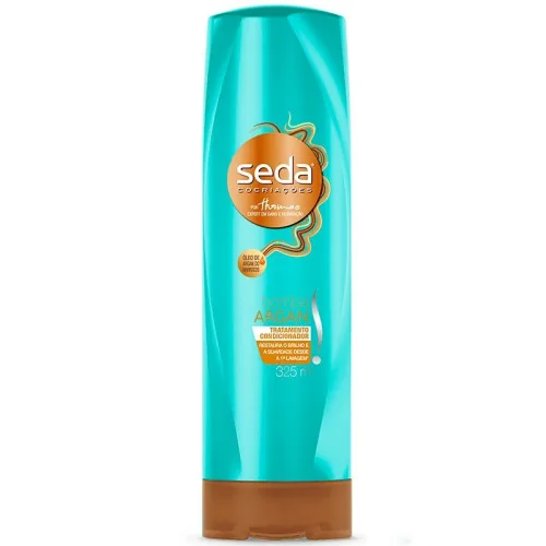 Condicionador Bomba Argan Seda Cocriações Frasco 325ml - SEDA - Higiene E Beleza