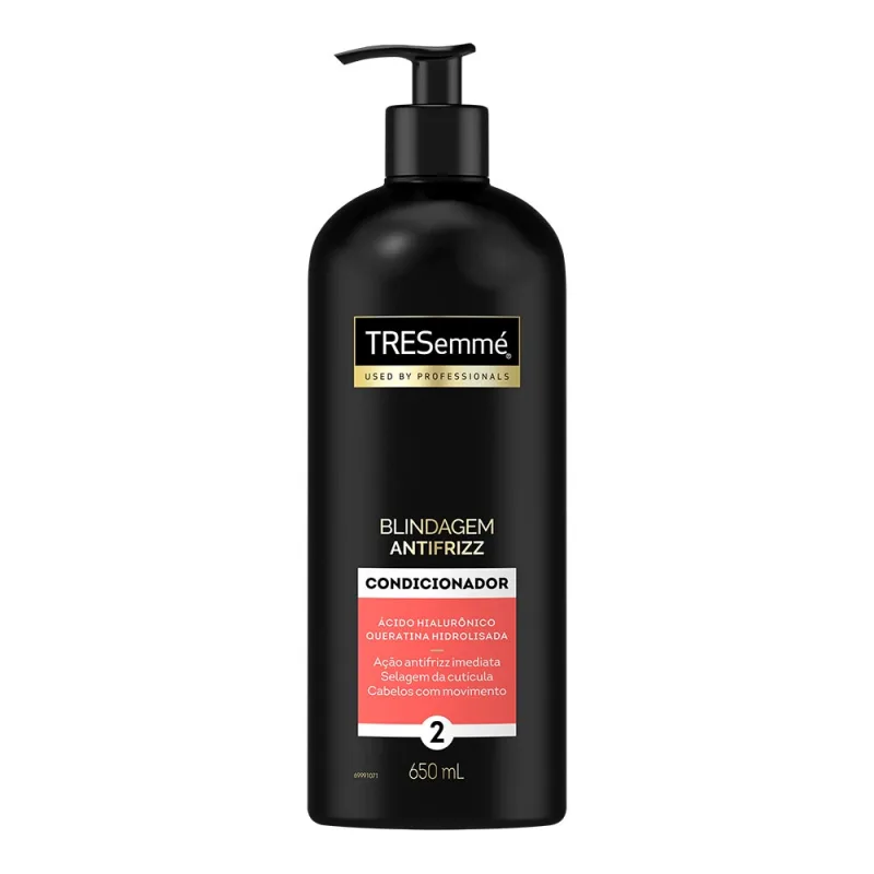 Condicionador Tresemmé Blindagem Antifrizz 650ml - TRESemmé - Condicionador