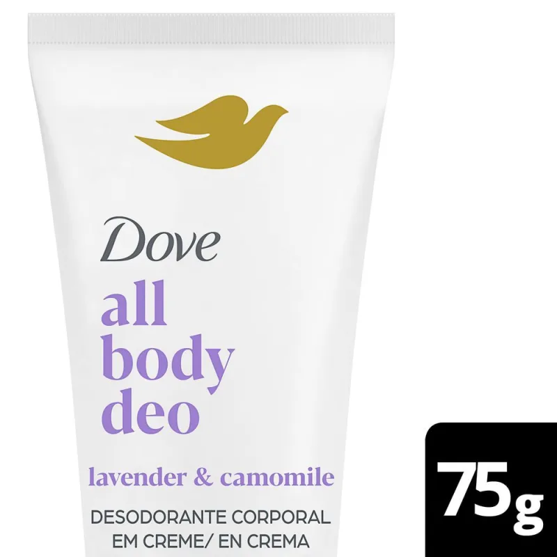 Desodorante Em Creme Dove Lavender Camomile All Body Deo 75g - Rexona - Higiene Pessoal