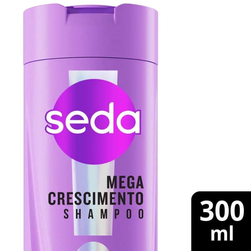 SH SEDA MEGA CRESCIMENTO 300ML - Seda - Dermo E Beleza