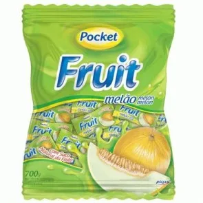 Bala Pocket Melao - POCKET - Mercearia