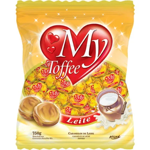 Bala My Toffee 600g Leite - ENERGY - Mercearia
