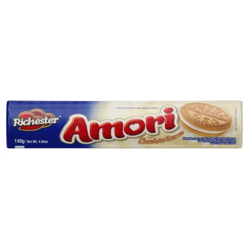 BISCOITO AMORI CHOCOLATE B - RICHESTER - Produtos De Pastelaria