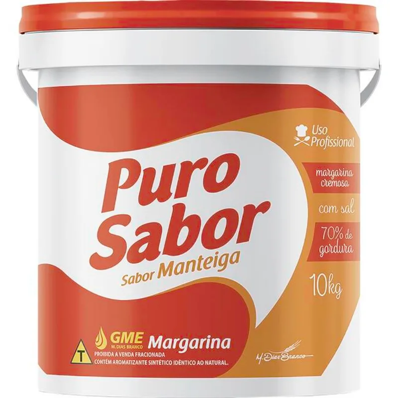 Margarina Puro Sabor Com sal 10kg