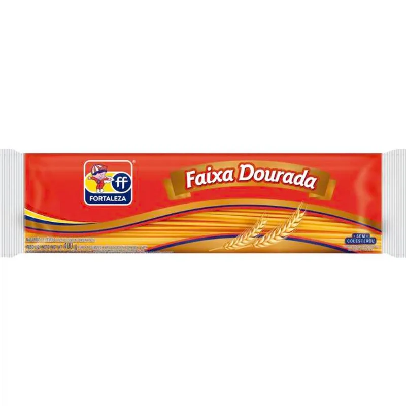 Macarrão de Sêmola Faixa Dourada Espaguete 400g