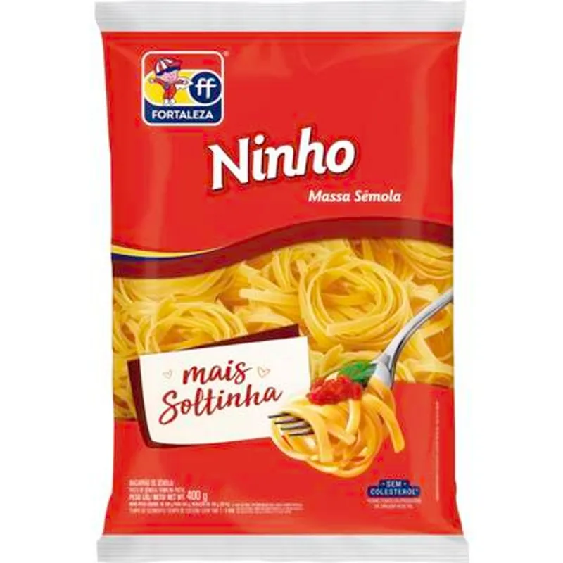 Macarrão de Sêmola Fortaleza Ninho 400g