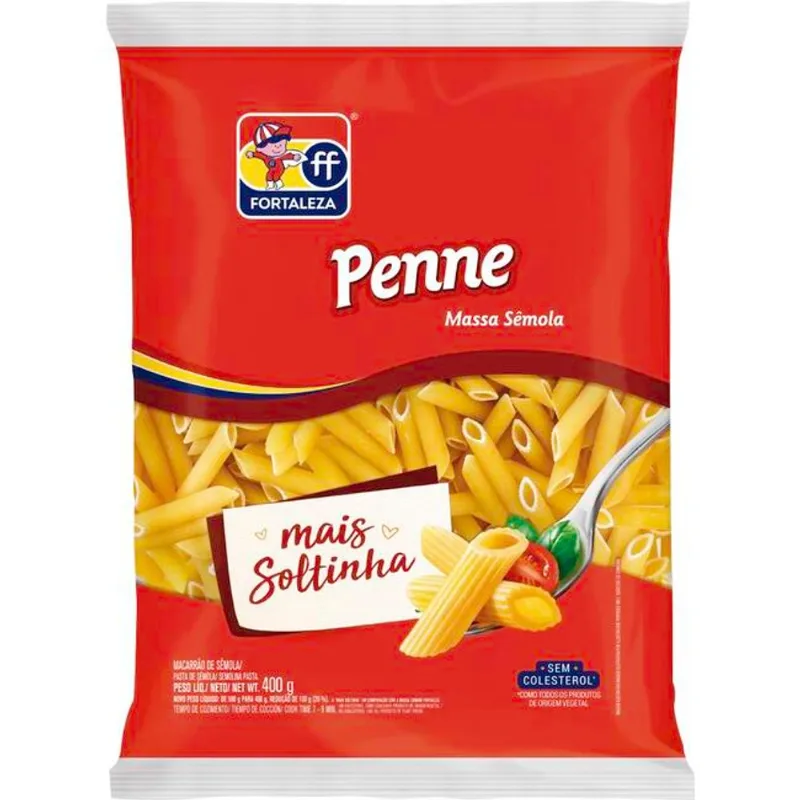 Macarrão de Sêmola Fortaleza Penne 400g