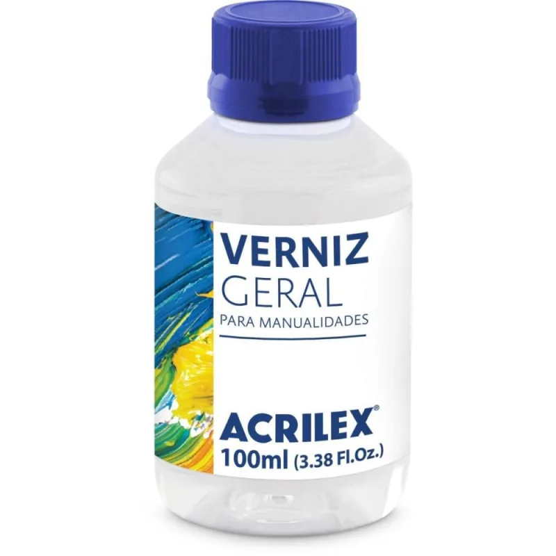 Produto para Artesanato Verniz Geral 100ML - Acrilex - Artesanato
