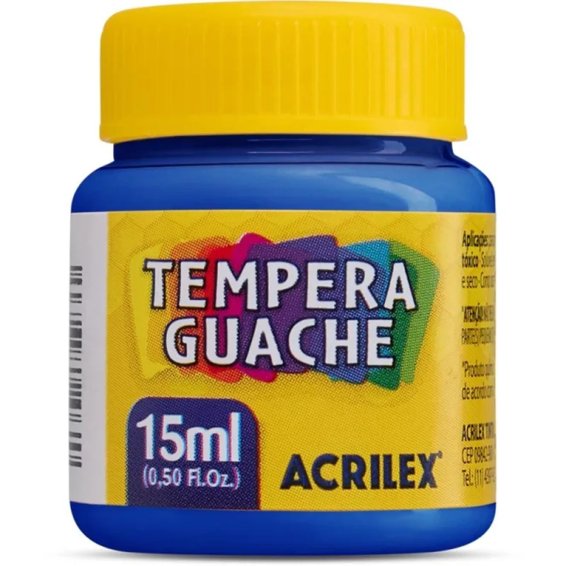 Tinta Guache Acrilex Az Turquesa - ACRILEX - Papelaria