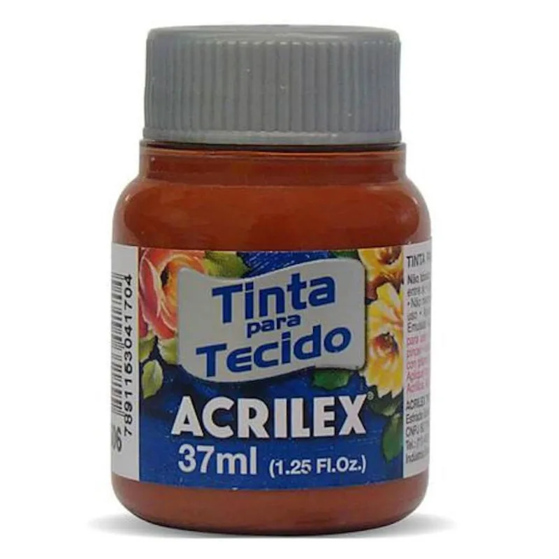 Tinta Para Tecido Fosca 37Ml Cerâmca - Acrilex - Acrilex - Artesanato