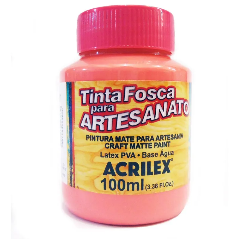 Tinta Fosca para Artesanato - Acrilex (100ml)