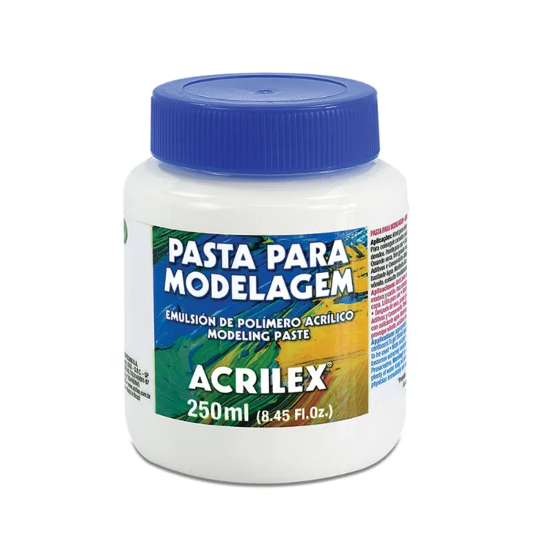 PASTA PARA MODELAGEM ACRILEX COM 250ML Unica